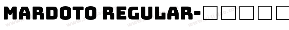 Mardoto Regular字体转换
